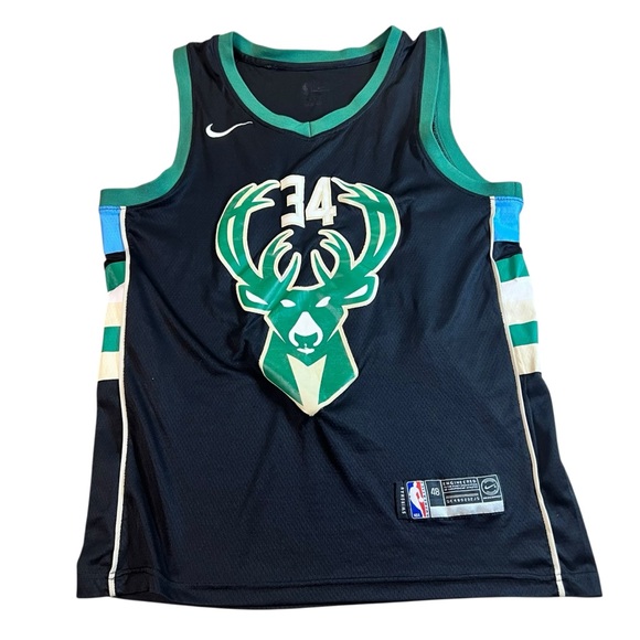 NBA Other - Milwaukee Bucks Giannis Antetokounmpo #34 Nike Swingman Jersey‎ – Men’s 48